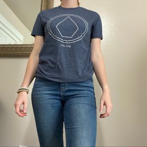 volcom classic logo tee